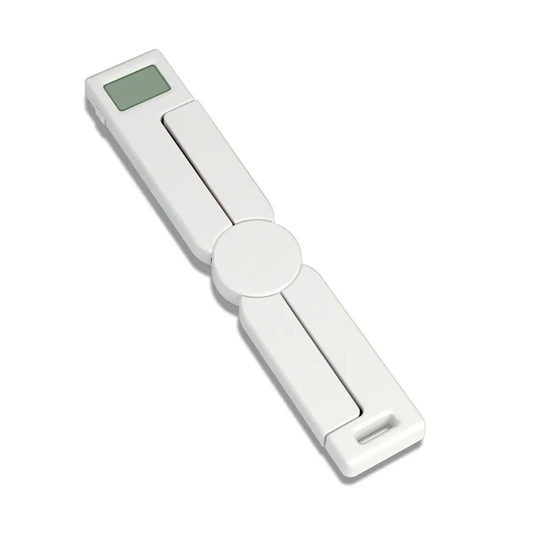 Cântar de Bucătărie Pliabil cu Display LCD – 5kg, Alb, Compact