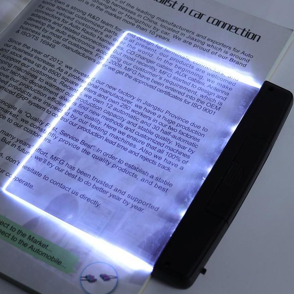 Lupă LED pentru Citit cu Iluminare – Lupă cu Ecran Mare, Alimentare cu Baterii, Ideală pentru Cărți, Reviste și Lucrări de Precizie