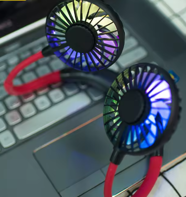 Ventilator Portabil Dublu pentru Gât – Hands Free