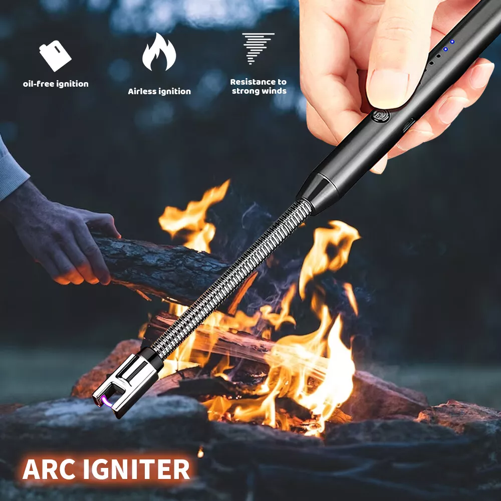 Bricheta electrica cu plasma si arc– Reîncărcabilă USB, Fără Flacără