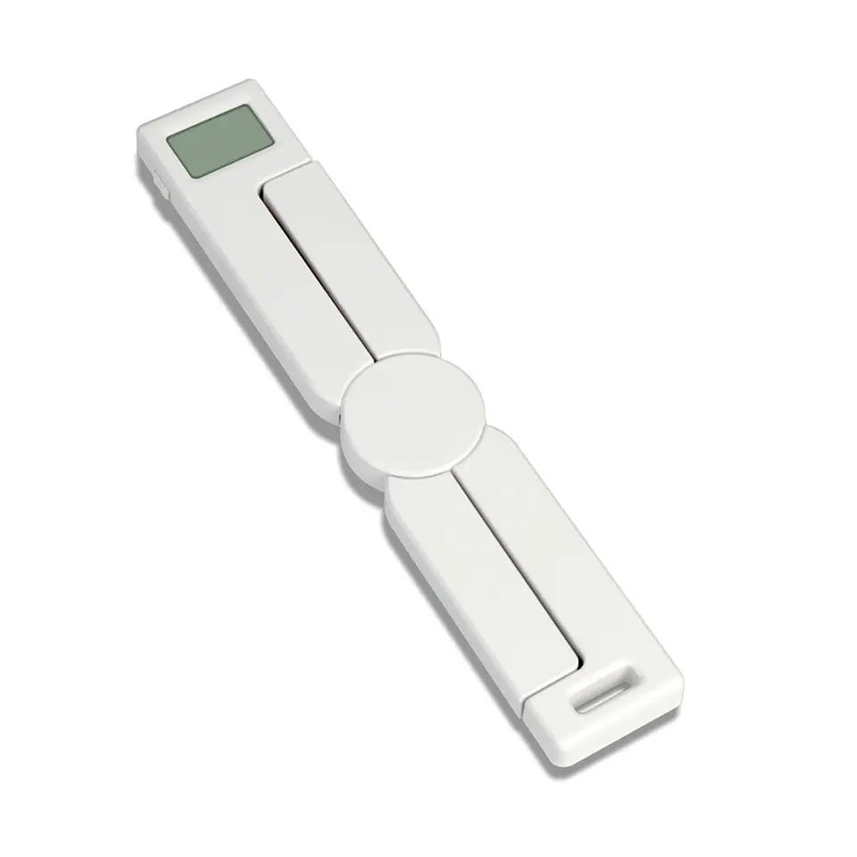 Cântar de Bucătărie Pliabil cu Display LCD – 5kg, Alb, Compact