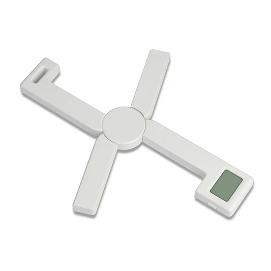 Cântar de Bucătărie Pliabil cu Display LCD – 5kg, Alb, Compact
