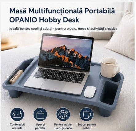 Masa pentru Laptop, Mic Dejun, Citit și Activități pentru Copii și Adulți