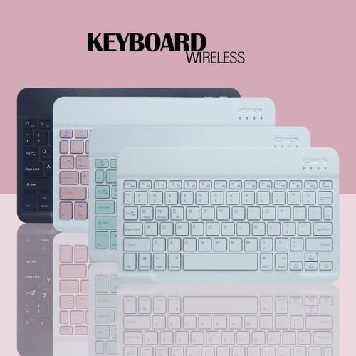 Tastatură Wireless Ultra Subțire – Bluetooth, Reîncărcabilă, Compatibilă iOS/Android/Windows